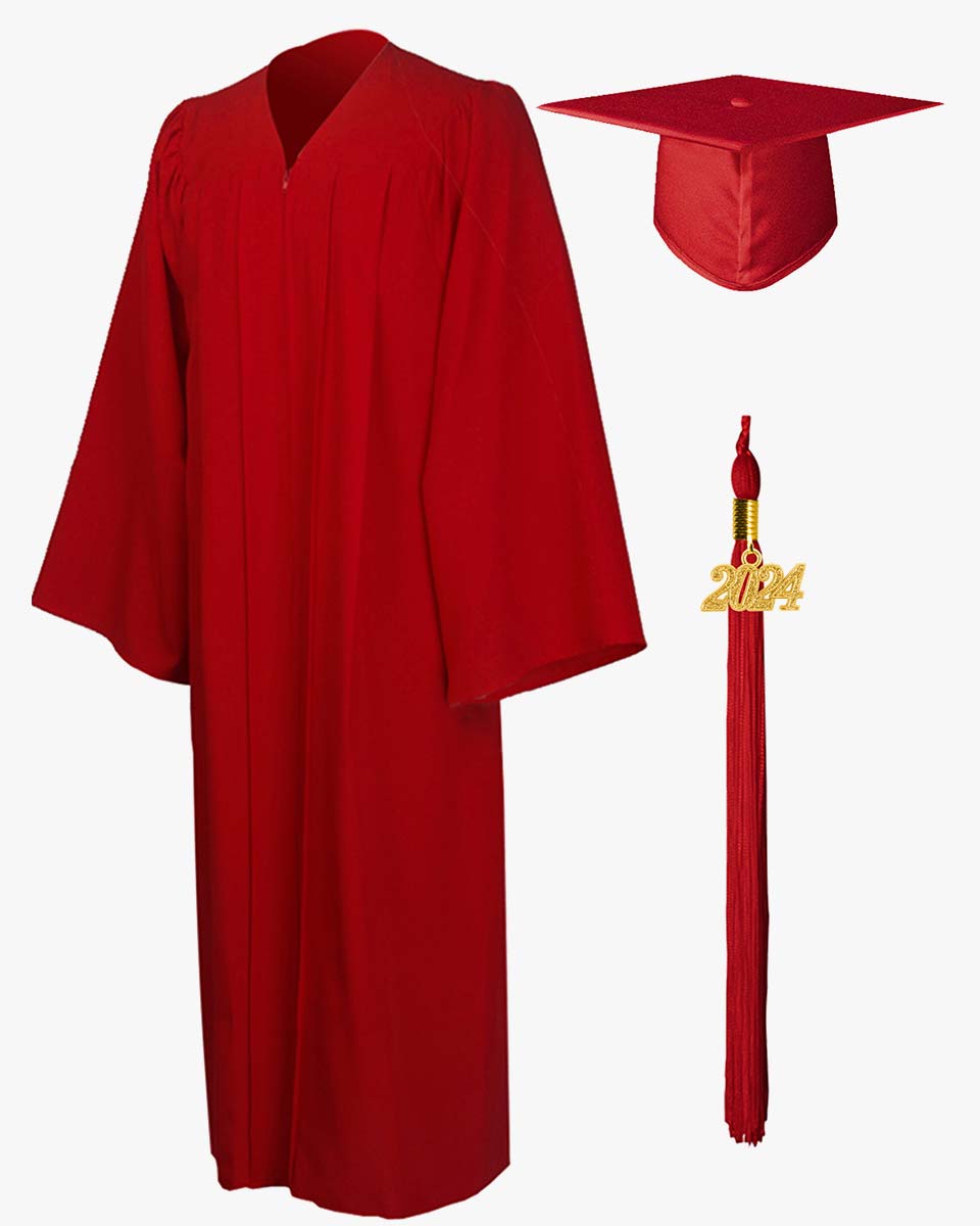 GraduationSource - Adult Shiny Graduation Gown, Cap, India | Ubuy
